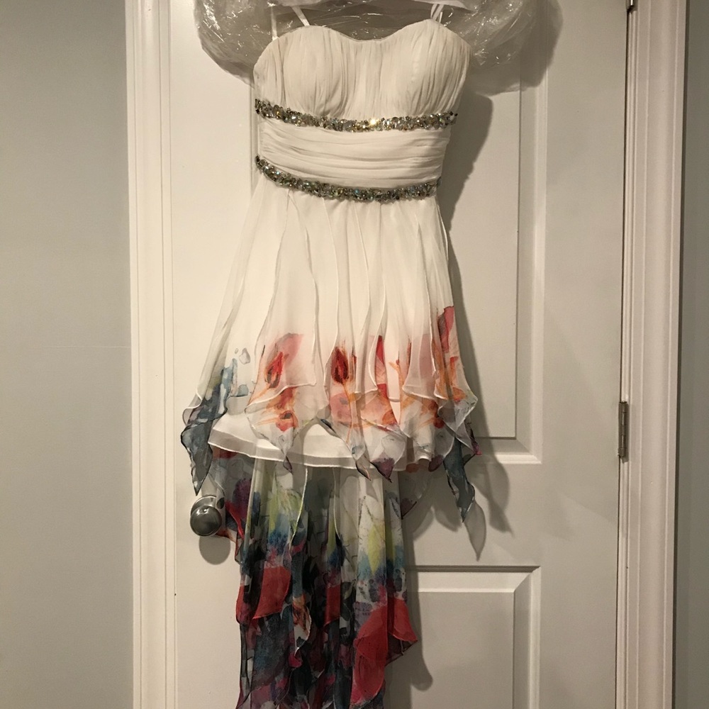 La Femme High Low Dress